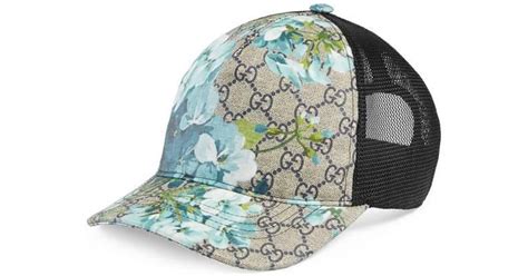 blue blossom gucci hat|gucci hats and gloves.